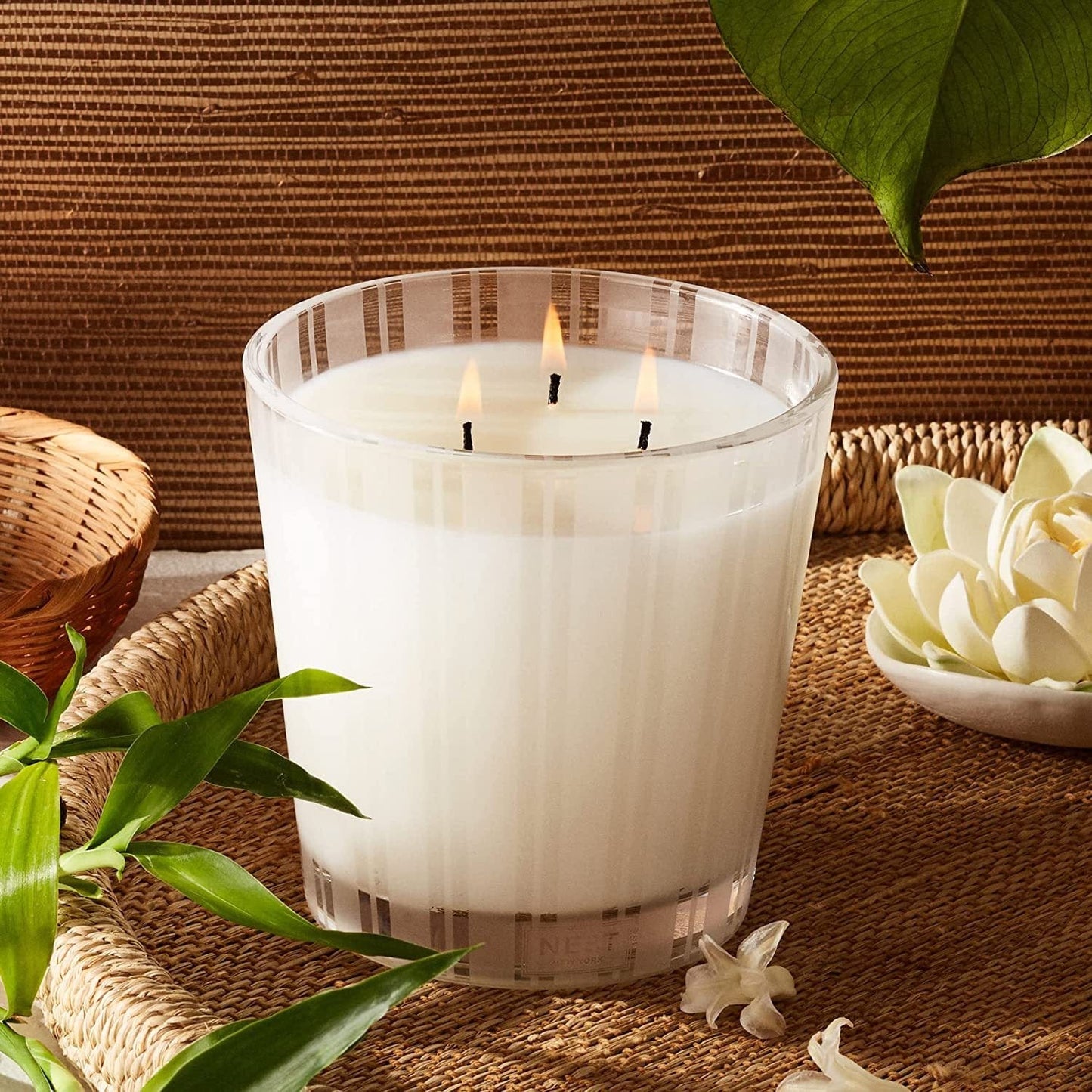 Mypinknyc Floral Fragrance 3-Wick Candle