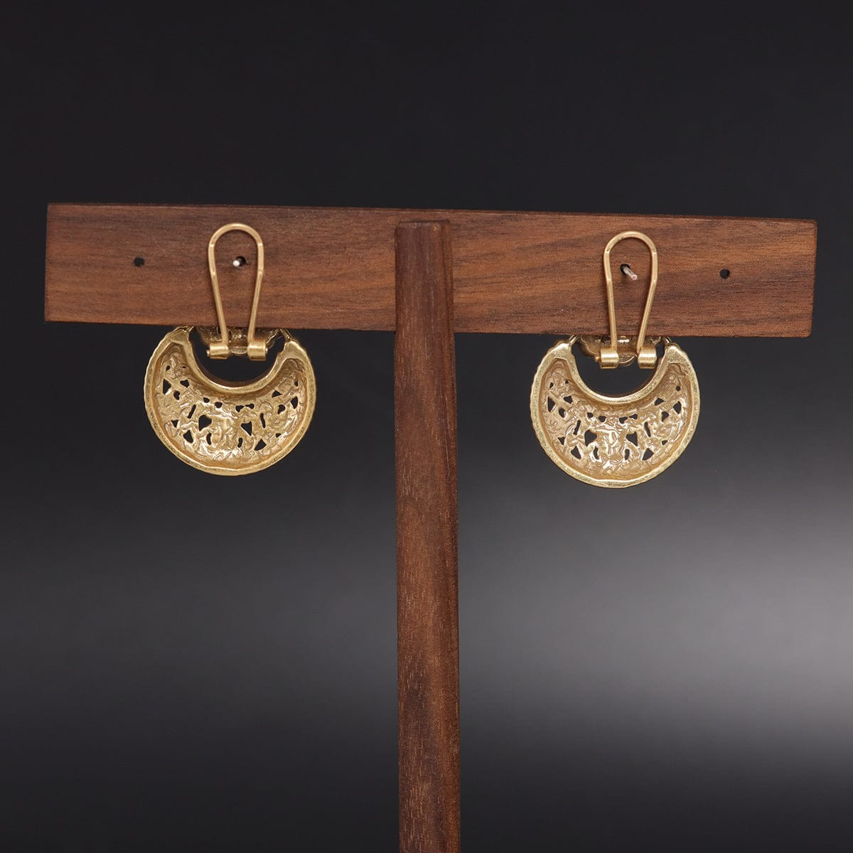 Mypinknyc Gold-Tone Drop Earrings