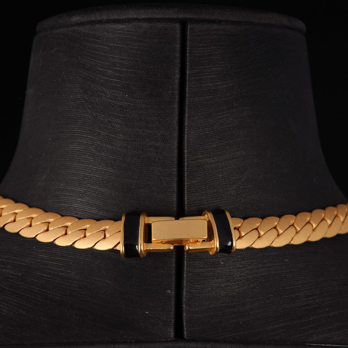 mypinknyc Gold-tone Inlaid Zircon Necklace