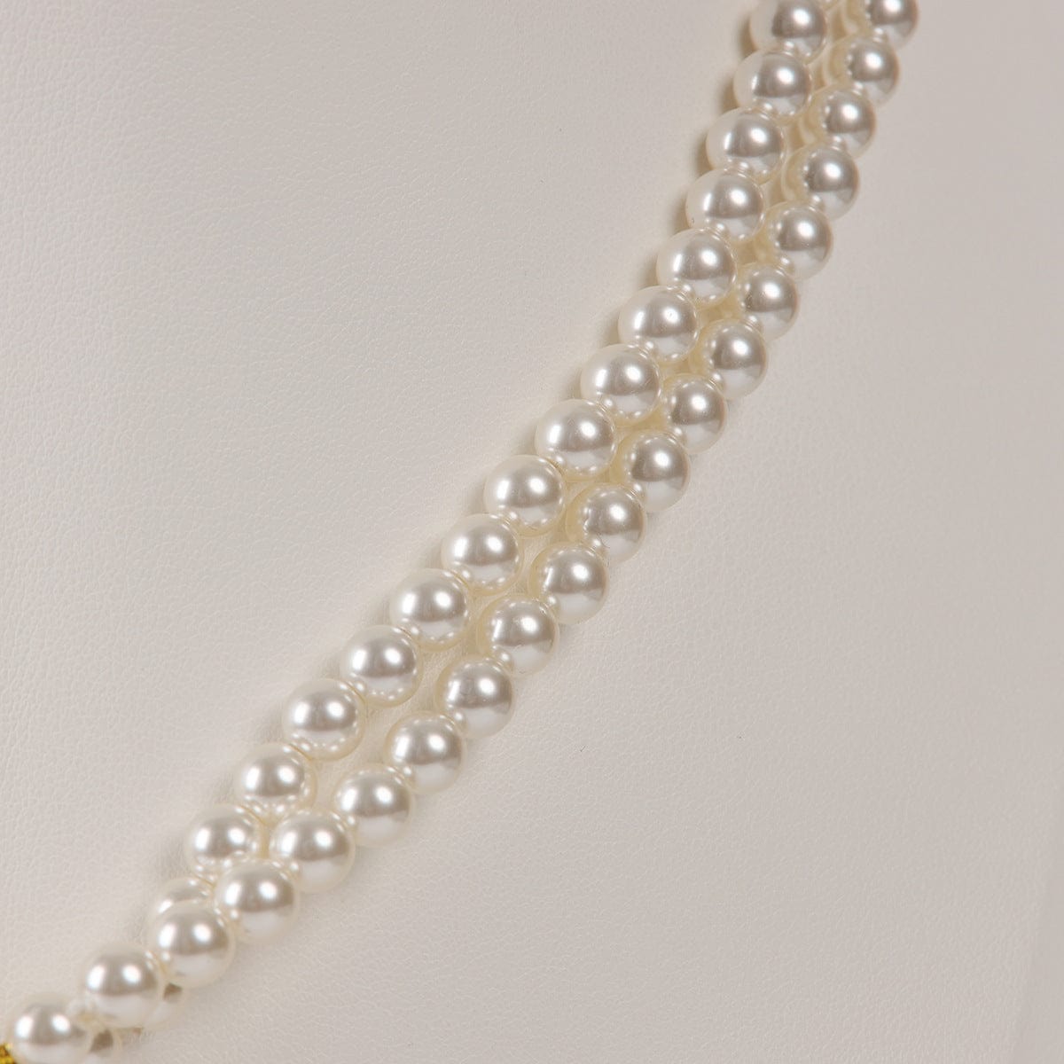 Mypinknyc Blue Natural Stone Pearl Necklace