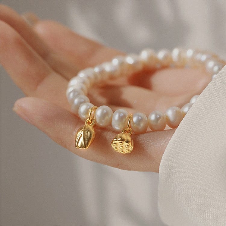 Mypinknyc Fashion Pearl Bracelet