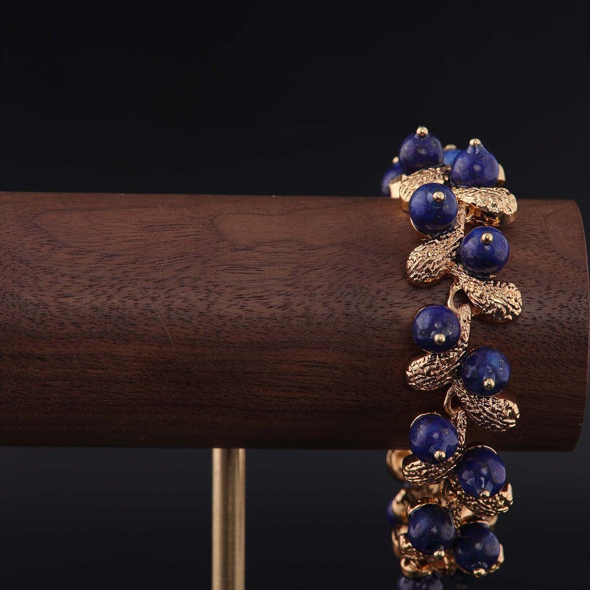 Mypinknyc Lapis Lazuli Grape Bracelet