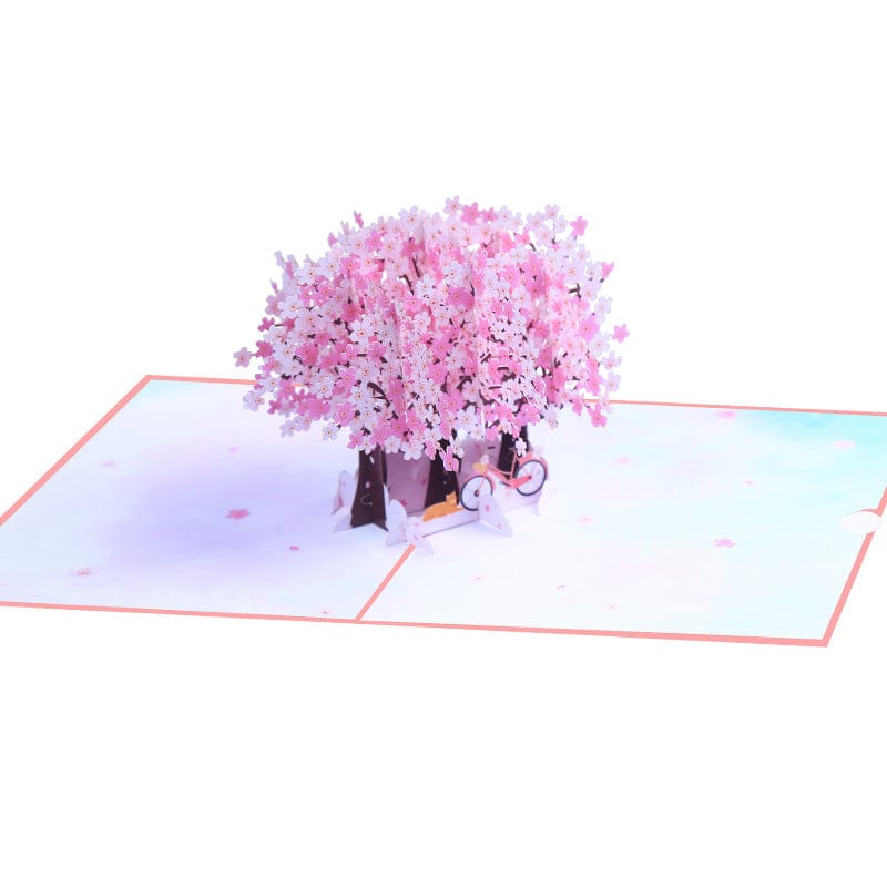 Mypinknyc Sakura 3D Greeting Popup Card