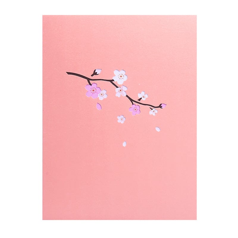 Mypinknyc Sakura 3D Greeting Popup Card